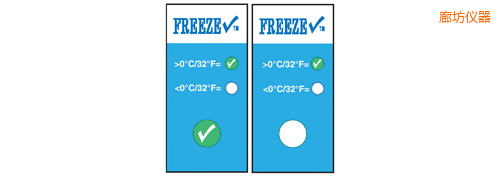 廊坊溫度指示標(biāo)簽 冷凍檢查 Thermolabels