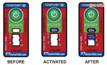 唐山溫度指示標(biāo)簽 累計上升時間/溫度的標(biāo)簽